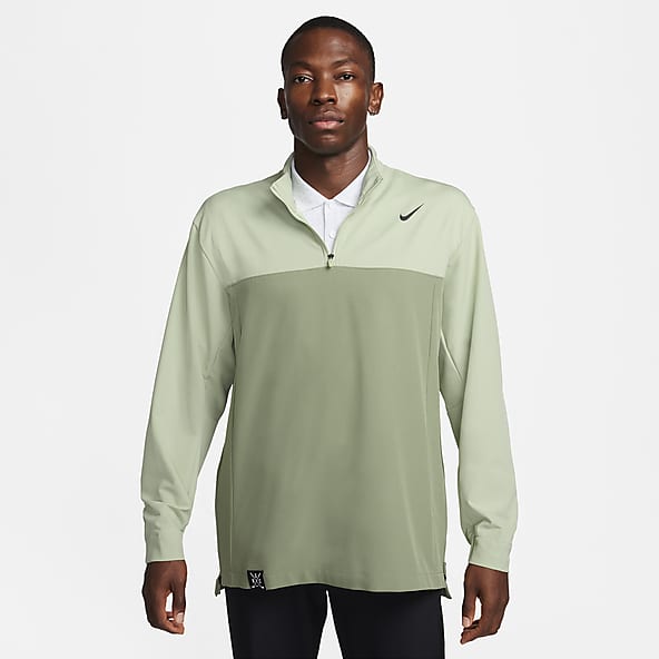 Green nike half zip online